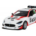 Машина АВТОПАНОРАМА Maserati Gran Turismo MC GT4, белый, 1/32, свет, звук, в/к 17,5*13,5*9 см