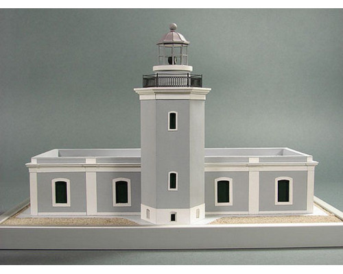 Сборная картонная модель Shipyard маяк Lighthouse Los Morrillos (№30), 1/72