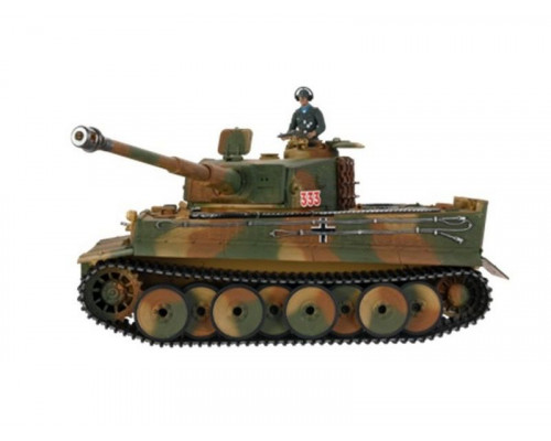 P/У танк Taigen 1/16 Tiger 1 (Германия, средняя версия) дым (для ИК боя) V3 2.4G RTR