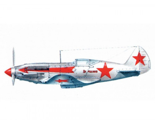 Сборная модель ZVEZDA Советский истребитель МиГ-3, 1/72