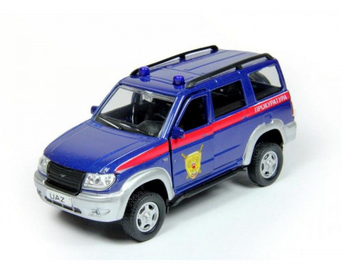 Машина Autotime UAZ PATRIOT прокуратура 1:43