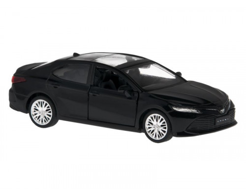 Машина АВТОПАНОРАМА Toyota Camry, черный, 1/43, откр. двери, инерция, в/к 17,5*12,5*6,5 см