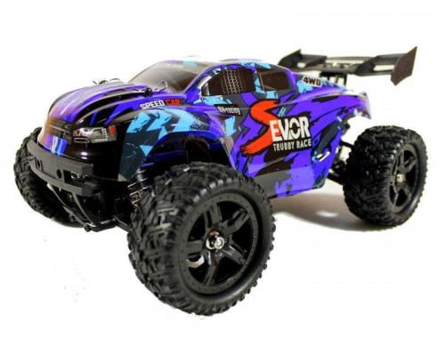 Радиоуправляемая трагги Remo Hobby S EVO-R (синий) 4WD 2.4G 1/16 RTR