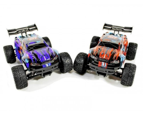 Радиоуправляемая трагги Remo Hobby S EVO-R (синий) 4WD 2.4G 1/16 RTR