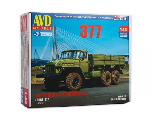 Сборная модель AVD 377 бортовой