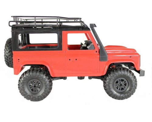 Радиоуправляемая машина MN MODEL английский внедорожник Defender (красный) 4WD 2.4G 1/12 RTR