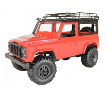 Радиоуправляемая машина MN MODEL английский внедорожник Defender (красный) 4WD 2.4G 1/12 RTR