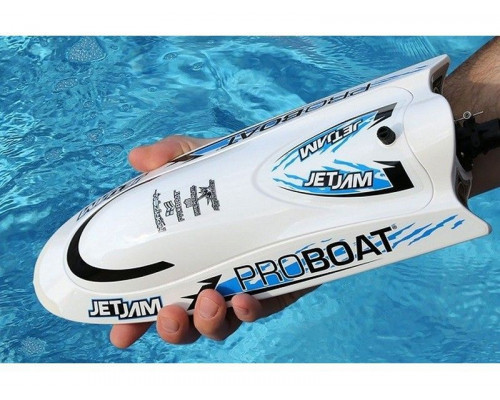 Радиоуправляемый катер ProBoat Jet Jam 12 Pool Racer (белый) RTR