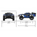 Радиоуправляемый шорт-корс Remo Hobby EX3 Brushless (красный) 4WD 2.4G 1/10 RTR