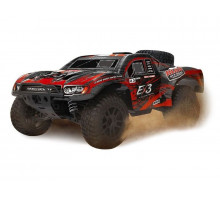 Радиоуправляемый шорт-корс Remo Hobby EX3 Brushless (красный) 4WD 2.4G 1/10 RTR