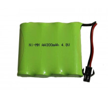 Аккумулятор Ni-Mh 300mAh, 4.8V, SM для Double Eagle E562-003, E563-003