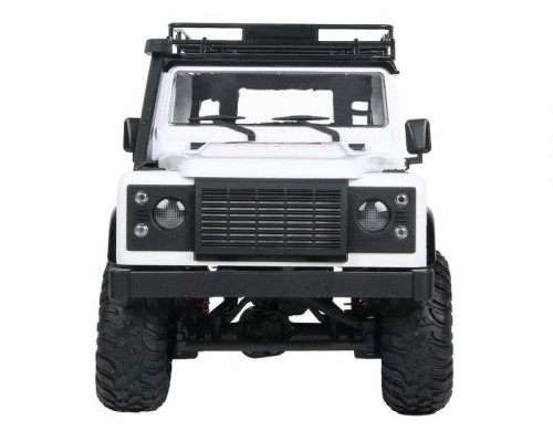 Радиоуправляемая машина MN MODEL английский внедорожник Defender  D90 (белый) 4WD 2.4G 1/12 RTR