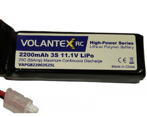 Аккумулятор Li-Po 2200mAh, 11,1V XT60 для катера Volantex RC Vector SR65