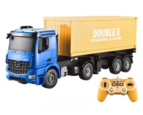 Радиоуправляемый контейнеровоз Double Eagle Mercedes-Benz Arocs 1:20 2.4G