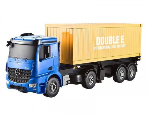 Радиоуправляемый контейнеровоз Double Eagle Mercedes-Benz Arocs 1:20 2.4G