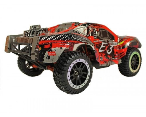 Радиоуправляемый шорт-корс Remo Hobby EX3 UPGRADE (красный) 4WD 2.4G 1/10 RTR