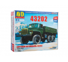 Сборная модель AVD Автомобиль 43202 бортовой, 1/43