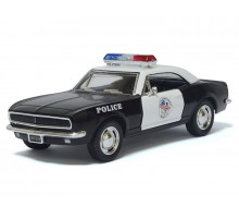 Машина Kinsmart 1:40 Chevrolet Camaro Police инерция (1/12шт.) б/к