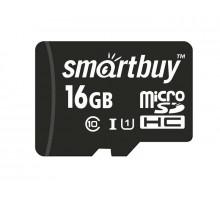 Карта памяти SMART BUY microSDHC-16 Gb class 10