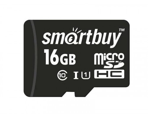 Карта памяти SMART BUY microSDHC-16 Gb class 10