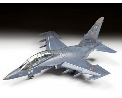 Сборная модель ZVEZDA Самолёт Як-130, подарочный набор, 1/48