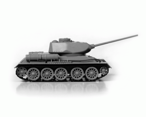 Сборная модель ZVEZDA Советский средний танк Т-34/85 (сборка без клея), 1/72