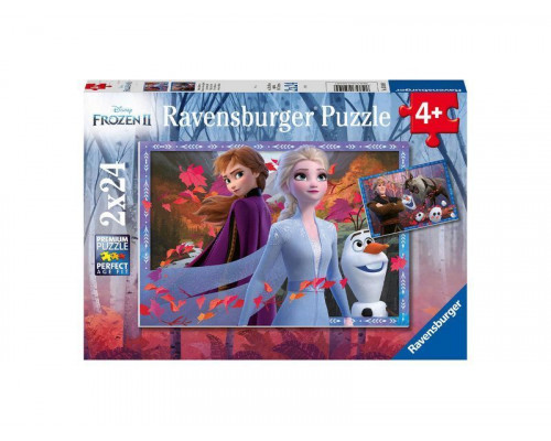 Пазл Ravensburger Холодное сердце 2.Морозные приключения 2х24 эл.