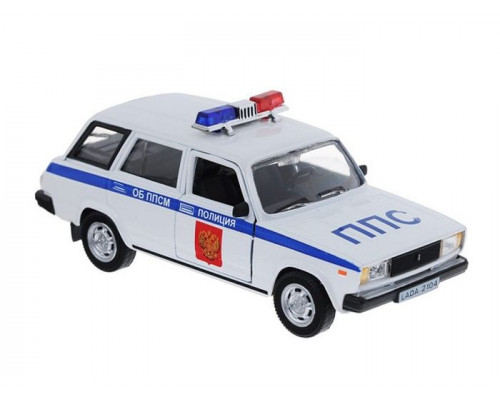 Машина Autotime LADA 2104 полиция 1:36