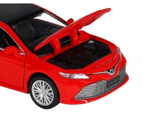 Машина АВТОПАНОРАМА Toyota Camry, красный, 1/32, свет, звук, инерция, в/к 17,5*13,5*9 см