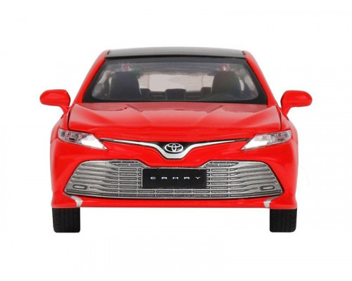 Машина АВТОПАНОРАМА Toyota Camry, красный, 1/32, свет, звук, инерция, в/к 17,5*13,5*9 см