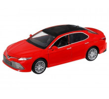 Машина "АВТОПАНОРАМА" Toyota Camry, красный, 1/32, свет, звук, инерция, в/к 17,5*13,5*9 см