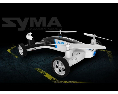 Р/У квадрокоптер Syma X19W Летающая машина с FPV трансляцией Wi-Fi 6-AXIS 2.4G RTF