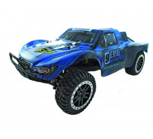 Радиоуправляемый шорт-корс Remo Hobby 9EMU TWINS MOTOR (синий) 4WD 2.4G 1/8 RTR