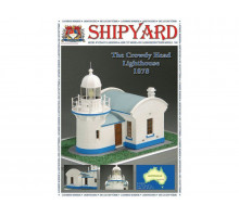 Сборная картонная модель Shipyard маяк Lighthouse Crowdy Head (№1), 1/72