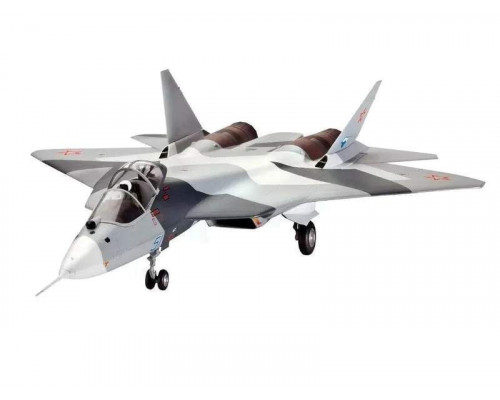 Сборная модель ZVEZDA Самолёт пятого поколения Су-50 (Т-50), 1/72