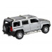 Машина АВТОПАНОРАМА Hummer H3, серебряный, 1/32, свет, звук, инерция, в/к 17,5*13,5*9 см