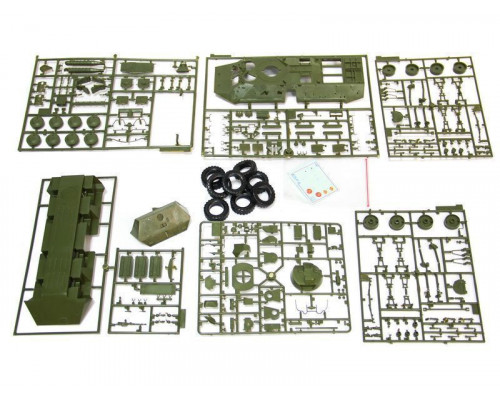 Сборная модель ZVEZDA Российский бронетранспортер БТР-80А, 1/35