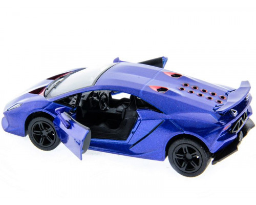 Машина Kinsmart 1:40 Lamborghini Sesto Elemento инерция (1/12шт) б/к