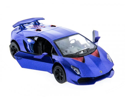 Машина Kinsmart 1:40 Lamborghini Sesto Elemento инерция (1/12шт) б/к