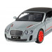 Машина АВТОПАНОРАМА Bentley Continental Supersports ISR, серебряный, 1/32, в/к 17,5*13,5*9 см