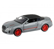 Машина "АВТОПАНОРАМА" Bentley Continental Supersports ISR, серебряный, 1/32, в/к 17,5*13,5*9 см