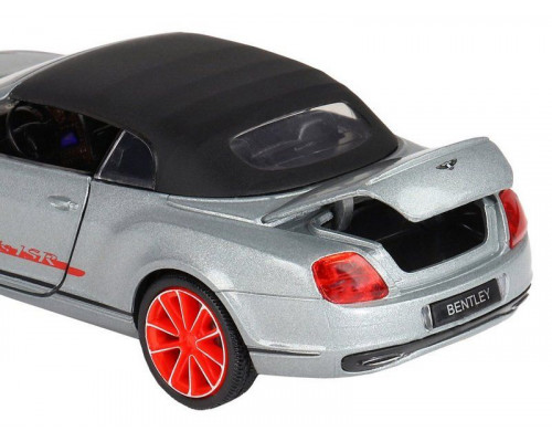 Машина АВТОПАНОРАМА Bentley Continental Supersports ISR, серебряный, 1/32, в/к 17,5*13,5*9 см