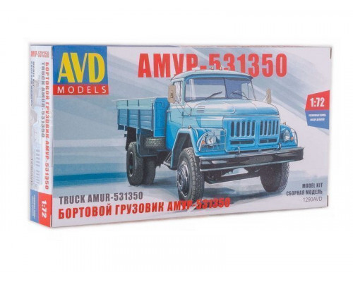 Сборная модель AVD АМУР-531350 бортовой, 1/72