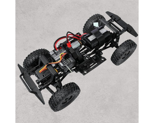 Радиоуправляемый краулер Volantex RC 787-1 черный 4WD 2.4G 1/24 RTR