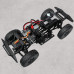 Радиоуправляемый краулер Volantex RC 787-1 черный 4WD 2.4G 1/24 RTR