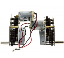 Редуктор левый и правый для танка Tiger (металл)  с подшипниками и Моторами