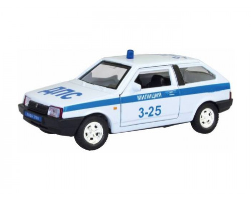 Машина Autotime LADA 2108 милиция 1:36