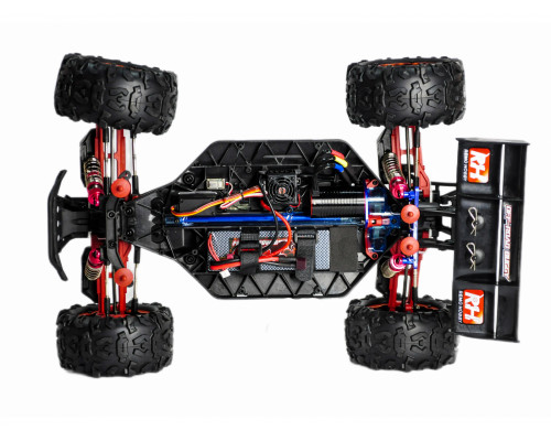 Радиоуправляемая трагги Remo Hobby EVO-R Brushless UPGRADE (зеленая) 4WD 2.4G 1/8 RTR