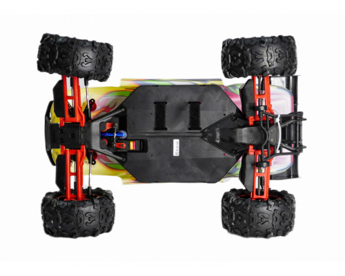 Радиоуправляемая трагги Remo Hobby EVO-R Brushless UPGRADE (зеленая) 4WD 2.4G 1/8 RTR