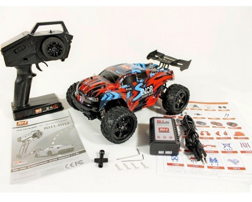 Радиоуправляемая трагги Remo Hobby S EVO-R (красный) 4WD 2.4G 1/16 RTR